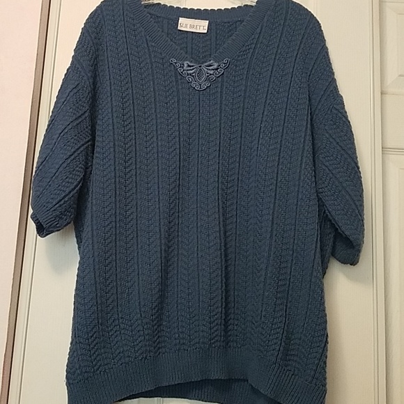Powder Blue Sweater - Picture 1 of 3